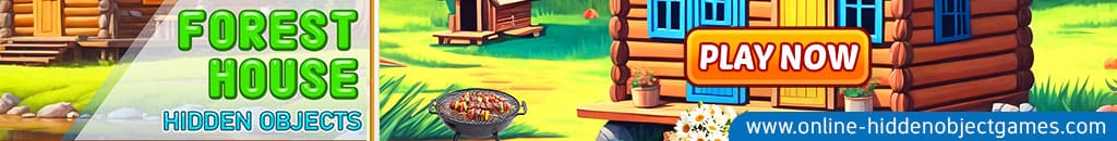 online-hiddenobjectgames.com - forest-house
