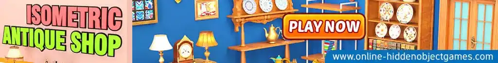 Play Isometric Antique Shop at online-hiddenobjectgames.com