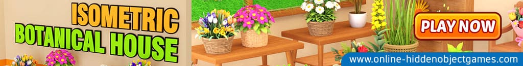 Play Isometric Botanical House at online-hiddenobjectgames.com