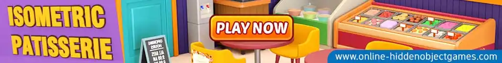 Play Isometric Patisserie at online-hiddenobjectgames.com