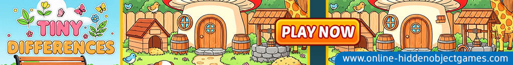 Play Tiny Differences at online-hiddenobjectgames.com