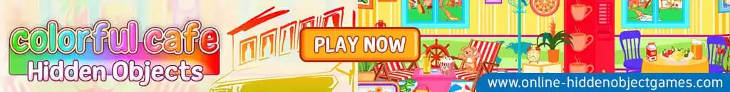 Play Colorful Cafe at online-hiddenobjectgames.com