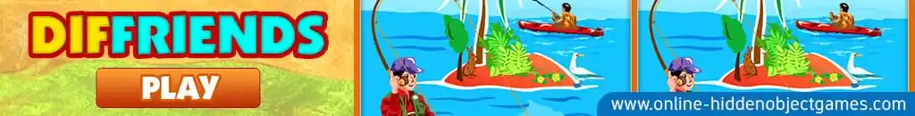 Play Diffriends at online-hiddenobjectgames.com