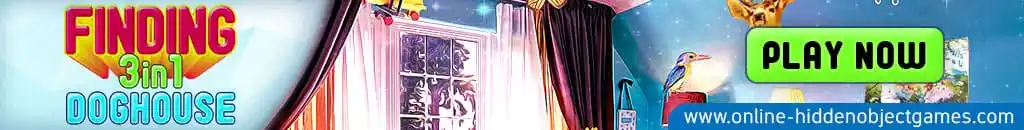 Play Finding 3in1 Doghouse at online-hiddenobjectgames.com