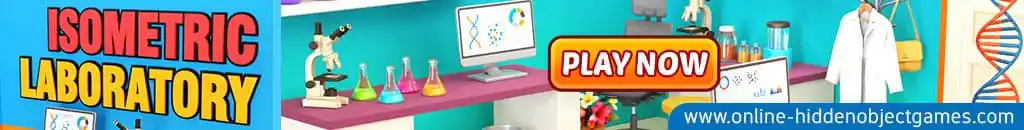 Play Isometric Laboratory at online-hiddenobjectgames.com