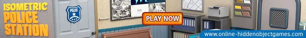Play Isometric Police Station at online-hiddenobjectgames.com