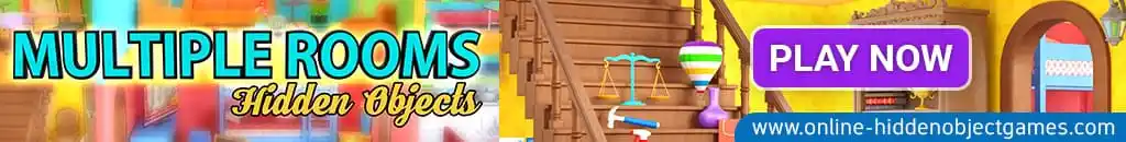 Play Multiple Rooms Hidden Objects at online-hiddenobjectgames.com