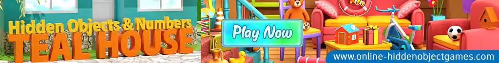 Play Teal House at online-hiddenobjectgames.com