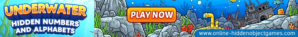 Play Underwater Hidden Numbers And Alphabets at online-hiddenobjectgames.com