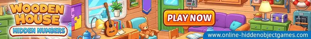 Play Wooden House Hidden Numbers at online-hiddenobjectgames.com